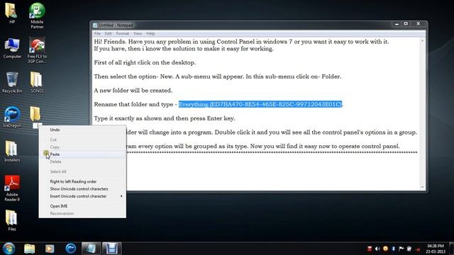 Problem using Control Panel in Windows 7. Easy way to use it. 100% working. HD смотреть онлайн