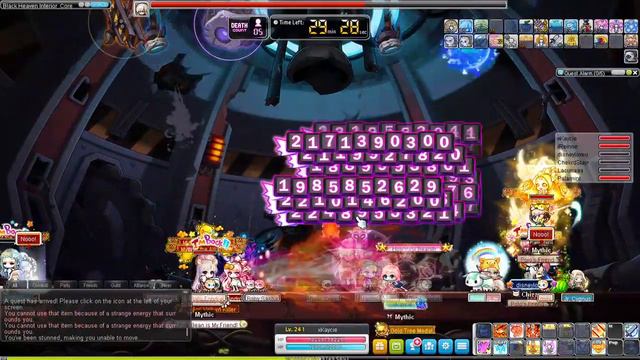 [MapleSEA Aquila] Normal Lotus run with friends! Hero POV~ смотреть онлайн