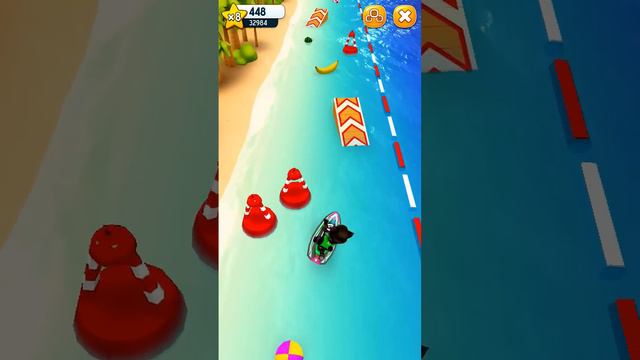 Говорящие Анжела и Том катаются на Аквабайке часть 1 - Мультфильм Игра #Мобильные игры смотреть онлайн