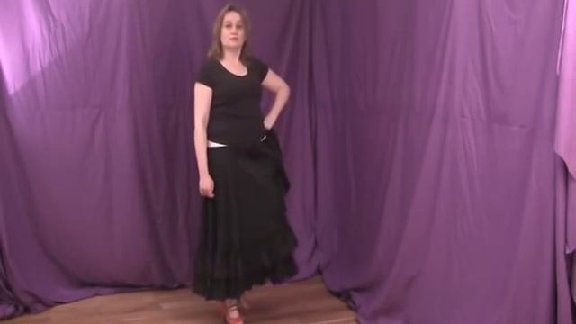 Practicing Flamenco Foot Work (Flamenco Dance Lessons) смотреть онлайн