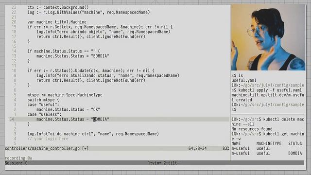 Escrevendo um Kubernetes Operator ao vivo! смотреть онлайн