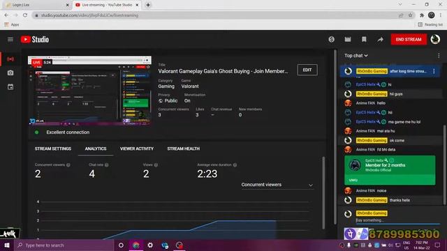 Valorant Gameplay Gaia's Ghost Buying - Join Membership || Rhombo Live India ? смотреть онлайн