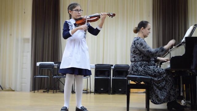 Алекьян Милена 9 лет С. Рахманинов "Полька" смотреть онлайн