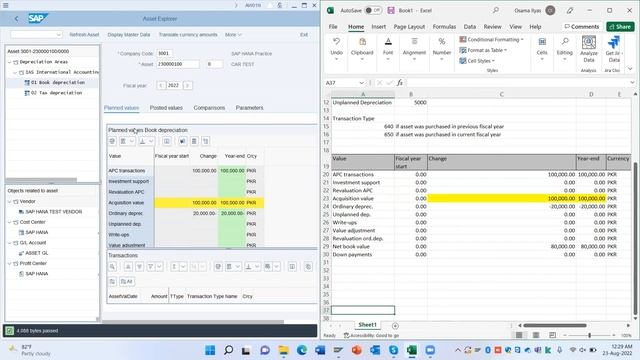 How to post Unplanned Depreciation in Asset Accounting (SAP S/4 HANA) Advanced смотреть онлайн