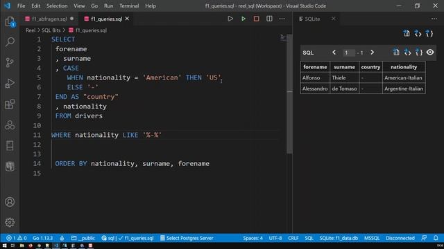 Conditions in SQL | SQL Bits | Kovolff смотреть онлайн