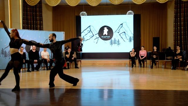 ХАСТЛ, Discofox, КрасФест 2022, JnJ Star, финал, Клюев Андрей и Сорокина Татьяна, slow смотреть онлайн