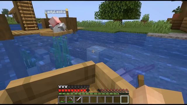 🐷🐳АКСОЛОТЛЬ-ПОМОЩНИК Спас Мою ХРЮНЮ в Майнкрафте! Нубик Кубик Шеди Леска смотреть онлайн