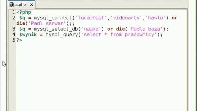 ? Kurs PHP #9 ? Obsługa bazy danych MySQL: połączenie z PHP i zapytania do bazy #kursphp смотреть онлайн
