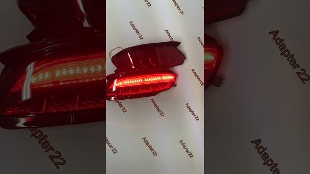 Фонари в задний бампер Lexus rx300/330/350/400h 2003-2008 и Toyota Harrier 2003-2012 год! смотреть онлайн