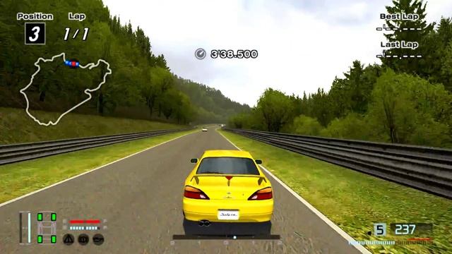 Gran Turismo 4 - Race - Nürburgring Nordschleife - Nissan Silvia Spec-R Aero (S15) смотреть онлайн