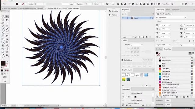 How to use the Rotate and Reflect Tools in Adobe Illustrator смотреть онлайн