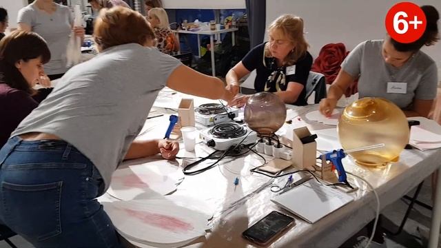 Трехдневный суперинтенсив "Большие цветы для бизнеса" в Москве от Olneva Decor. День 1. смотреть онлайн
