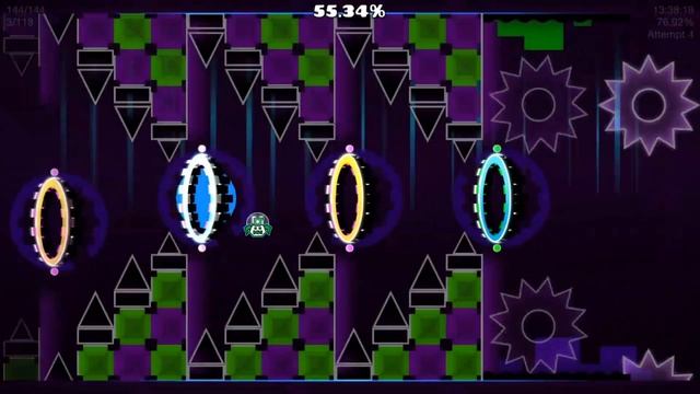 (50TH AND MY HARDEST DEMON YET) Stalemate by Nox 100% (2.1) (3792 ATTEMPTS) смотреть онлайн