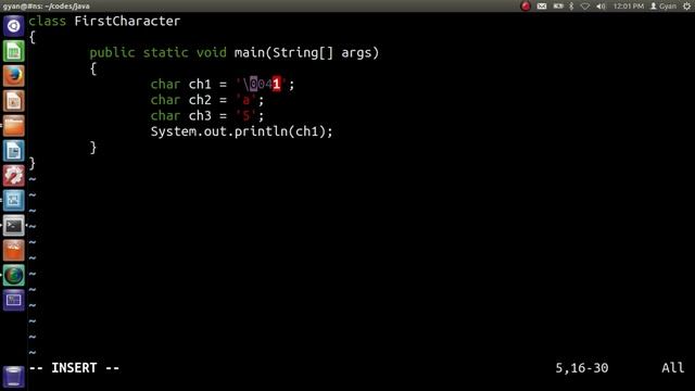 Characters in Java | Part 2 | char Data Type & Literals смотреть онлайн