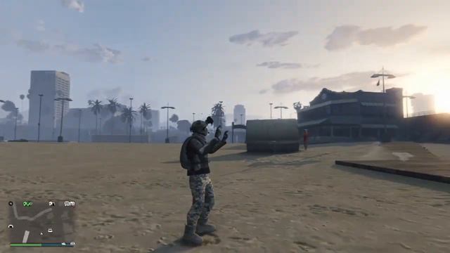 GTA online PS4 XB1 PC Военный #1 МОД костюм МУЖСКОЙ И ЖЕНСКИЙ перс (патч 1.43) смотреть онлайн