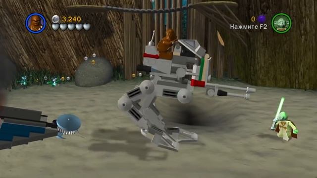 Lego Star Wars: The Complete Saga Прохождение - Часть 16 - ЙОДА И ЧУБАККА смотреть онлайн