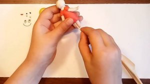 Как сделать девочку из пластилина/ How to make a clay girl.