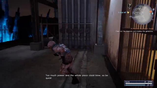 FFXV playthrough:Lestallum Power Plant. смотреть онлайн