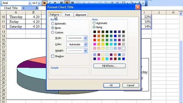 Microsoft Excel 2003 6-3 Penukaran Tajuk Dan Format Carta смотреть онлайн