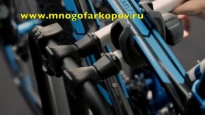 Велобагажник на фаркоп Thule VeloCompact (обзор,установка)