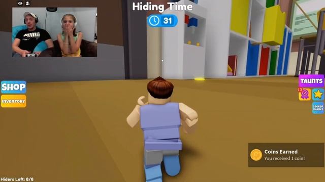 играем в прятки Roblox! веселье и смех в роблокс