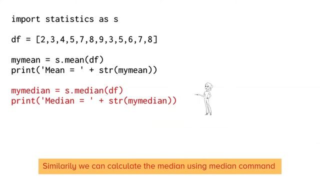 [Python Beginners] Calculate mean, mode,median and standard deviation смотреть онлайн