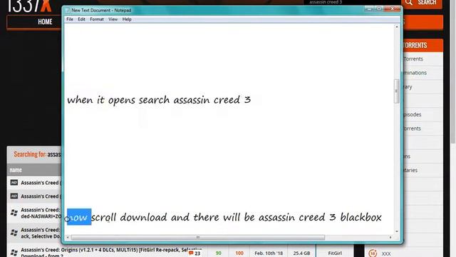 How To Download Assassin Creed 3 Only 5.43 GB смотреть онлайн