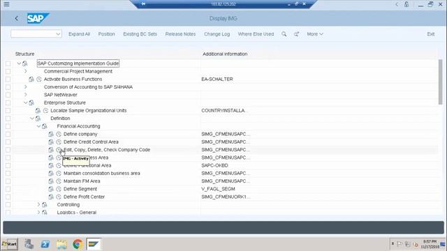 How to Define a Company Code in S/4 HANA смотреть онлайн