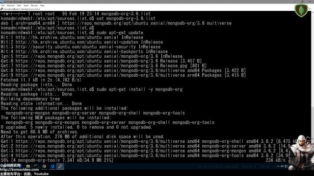 02★MongoDB学习★MongoDB的安装 смотреть онлайн