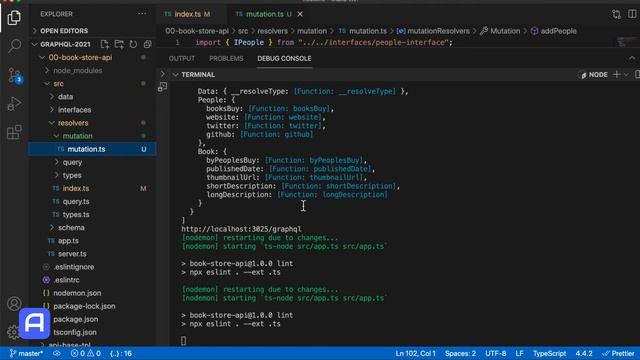 API GraphQL - Modularizar Resolvers - Carga dinámica de ficheros - Práctica смотреть онлайн