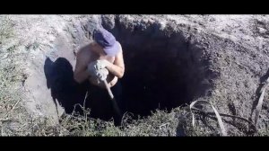 Навозоудаление в сарае для свиней, СВОИМИ РУКАМИ. Сливная яма. Свиноводство.