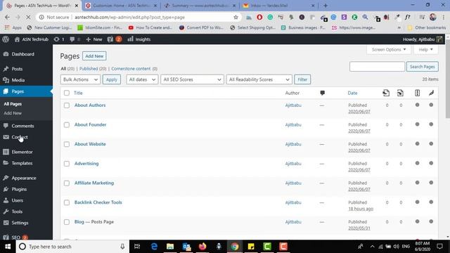 How to find page id & Post Id in WordPress | ASN TechHub смотреть онлайн