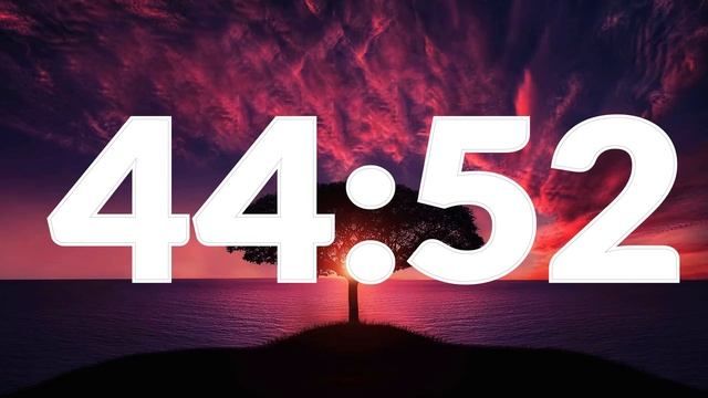 90 Minute Timer With Alarm, Without Music