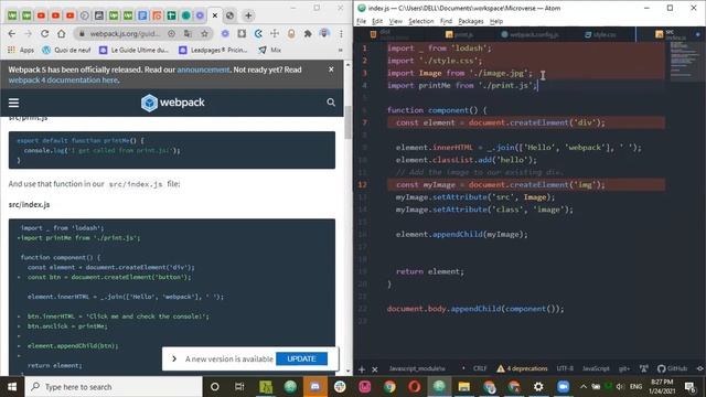 Introduction à Webpack - Partie 4: gestion des fonts et des fichiers de sortie смотреть онлайн