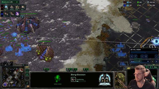 SC2 Zerg Tutorial: Early Game Guide vs Pylon-Block | ZvP смотреть онлайн