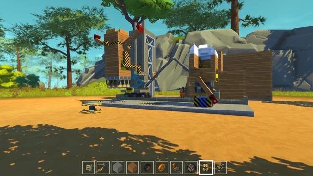 Scrap Mechanic - Улетный Автоматизированный Космодром (Обзор ваших построек) #11 смотреть онлайн