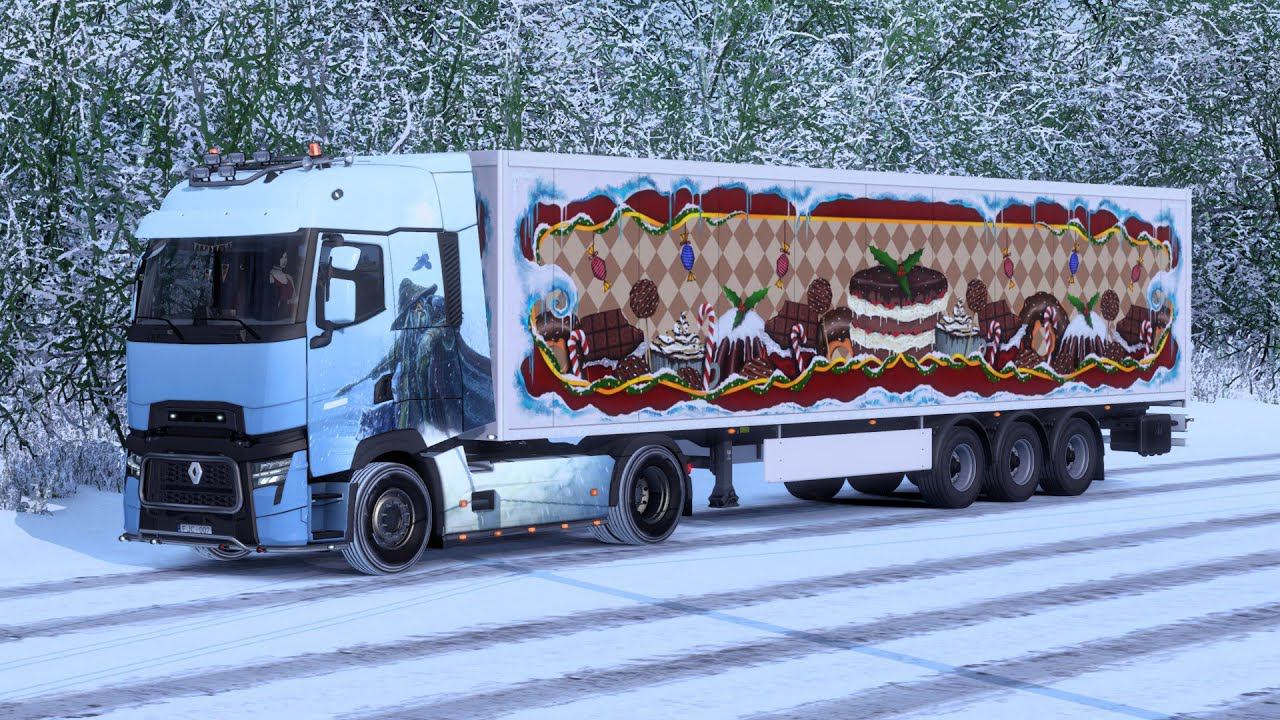 [ETS 2] Renault Evolution T_WinterLand Cristmass Delivery