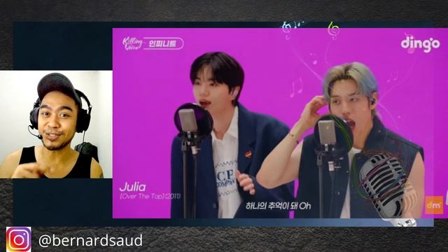 INFINITE at DINGO MUSIC | SINGER REACTiON смотреть онлайн