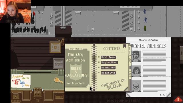 We adopt our niece! Papers, Please Episode 7 смотреть онлайн