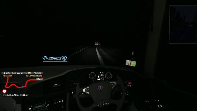 ?The Night Queen | Mumbai to Goa Scania Tour ETS2? | Scania смотреть онлайн