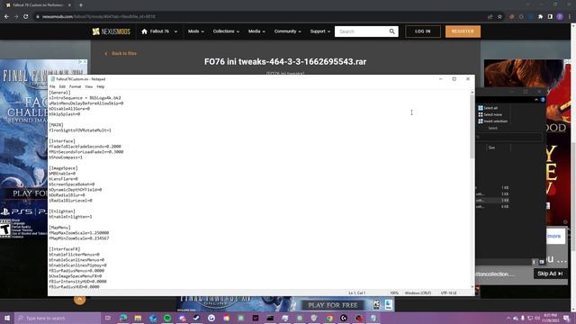How to: Install Fallout 76 Custom.ini + Change 1st Person FOV | Harmony смотреть онлайн