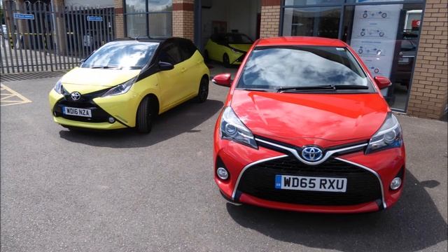 MY HYBRID TOYOTA AURIS EXCHANGED FOR A HYBRID YARIS