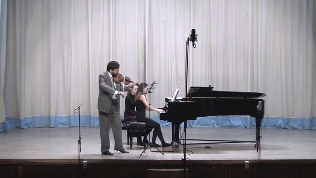 Иоганнес Брамс - "Созерцание" для скрипки и фортепиано смотреть онлайн