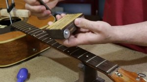 Помогаторы - Брусок для торцовки ладов своими руками