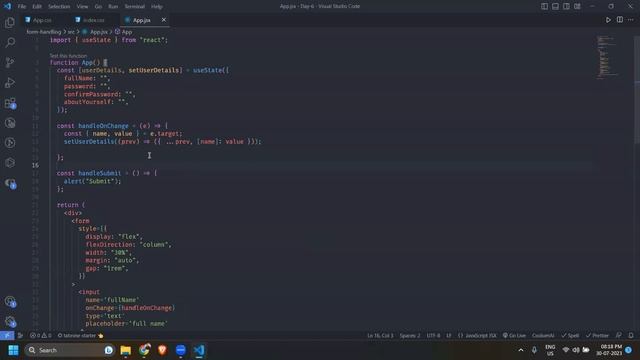 React for beginners | Day-6 | Form Handling | Synthetic Events смотреть онлайн