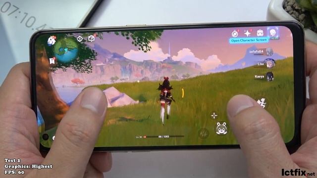 Oppo Reno8 T Genshin Impact Gaming Test | Helio G99, 90Hz Display