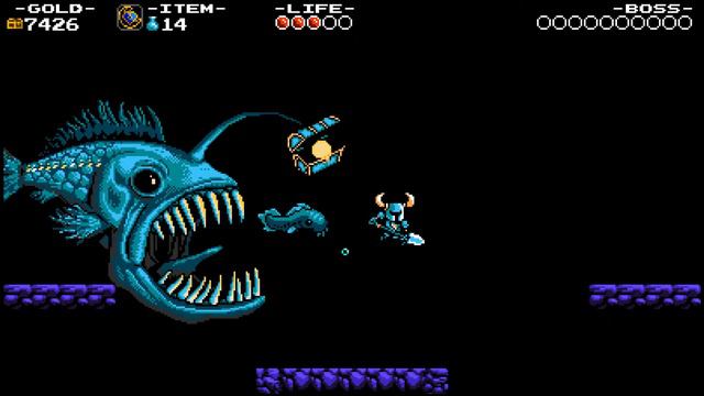 Shovel Knight Part 9 (BLIND) Giant Angler Fish! смотреть онлайн