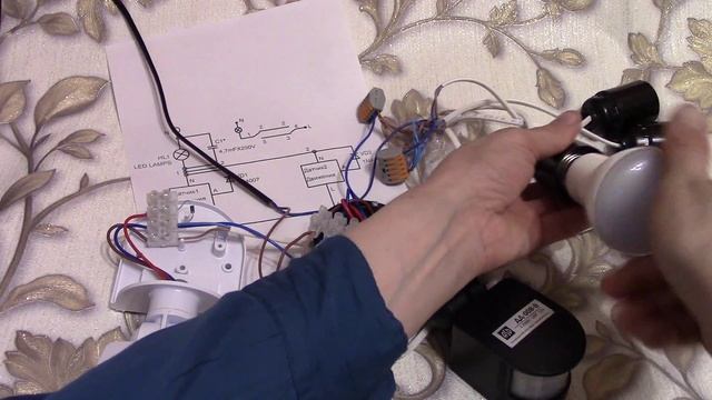 Датчики движения ДД 008 Специализированная схема замещения двух проходных выключателей смотреть онлайн