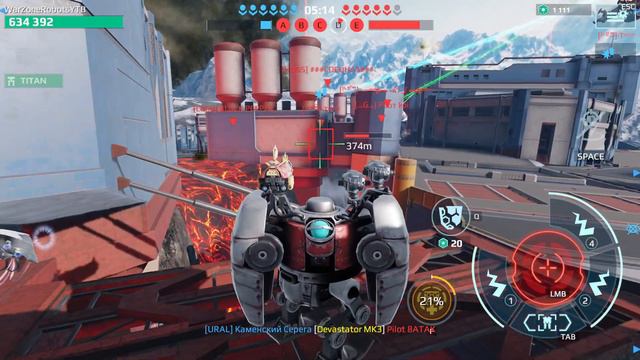 ВТОРЖЕНИЕ REVENANT | WAR ROBOTS