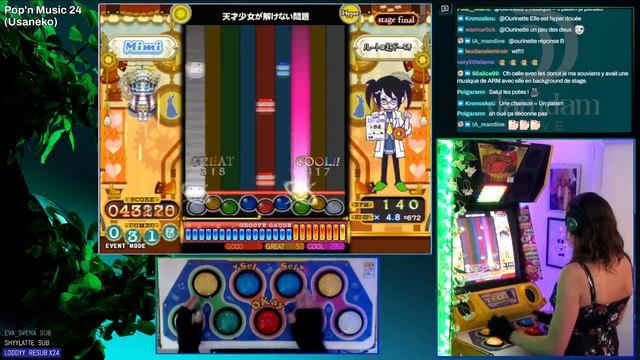 [POP'N MUSIC] Problems That Genius Girls Cannot Solve (H37) -FC 94.6K- смотреть онлайн